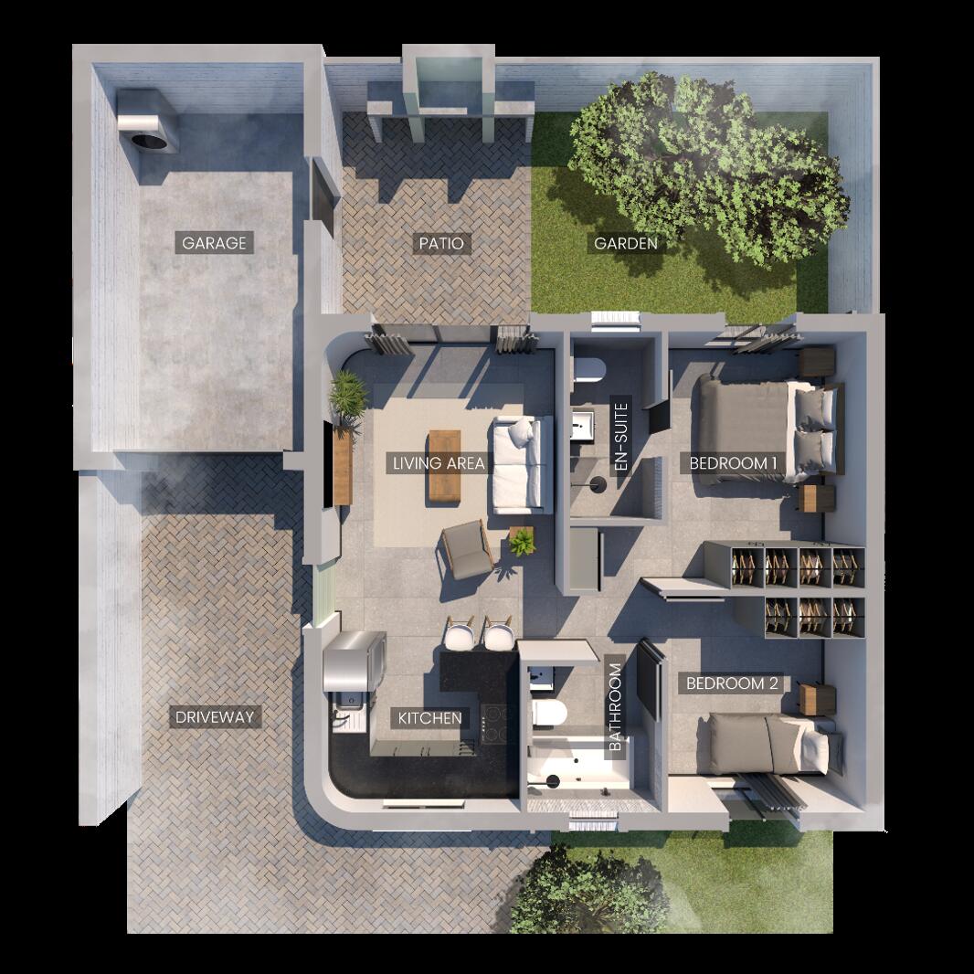 2 Bedroom Townhouse in Fairview