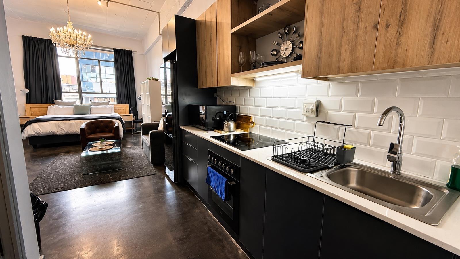 Studio apartment in Maboneng