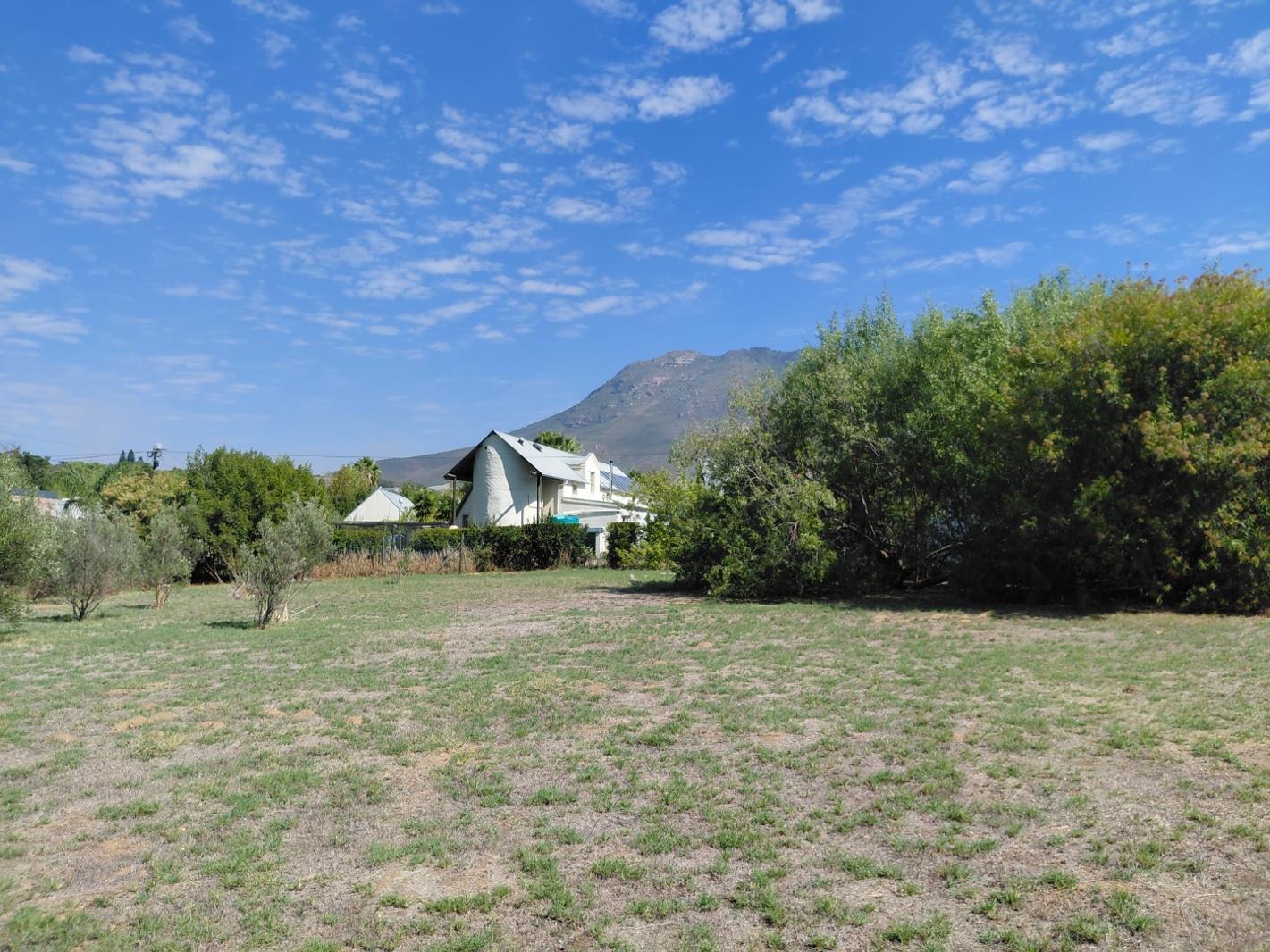 1 030 m² Land available in Riebeek Kasteel
