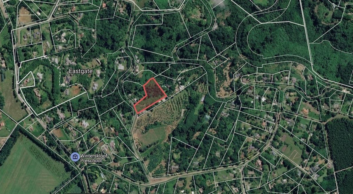 1.1 ha Land available in Winterskloof