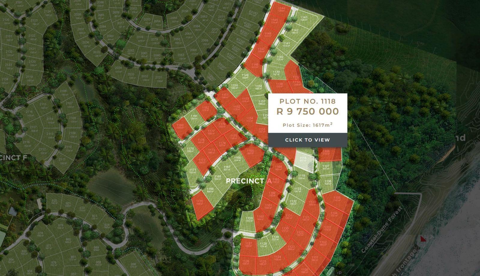 1 617 m² Land available in Seaton Estate
