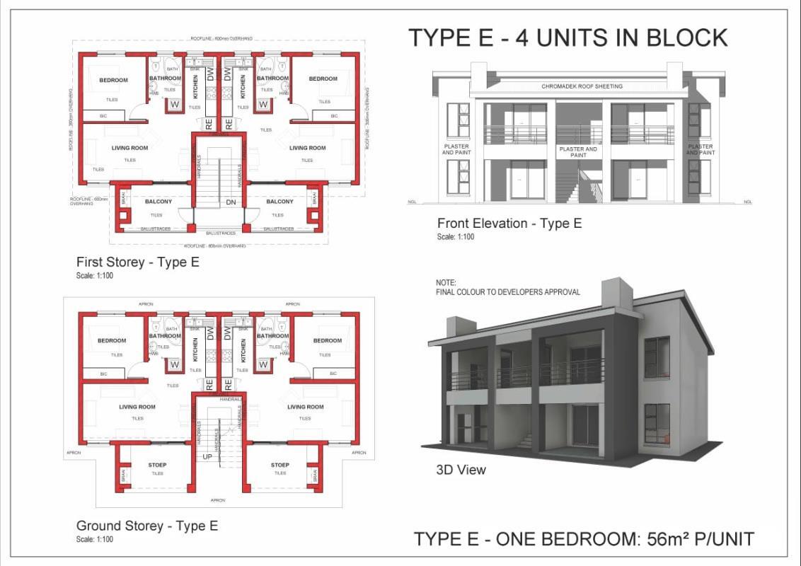 1 Bedroom Townhouse in Melodie